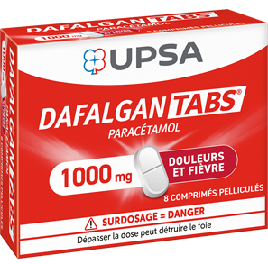 DAFALGANTABS 1000 mg, comprimé pelliculé